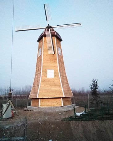浙江金華16米風車